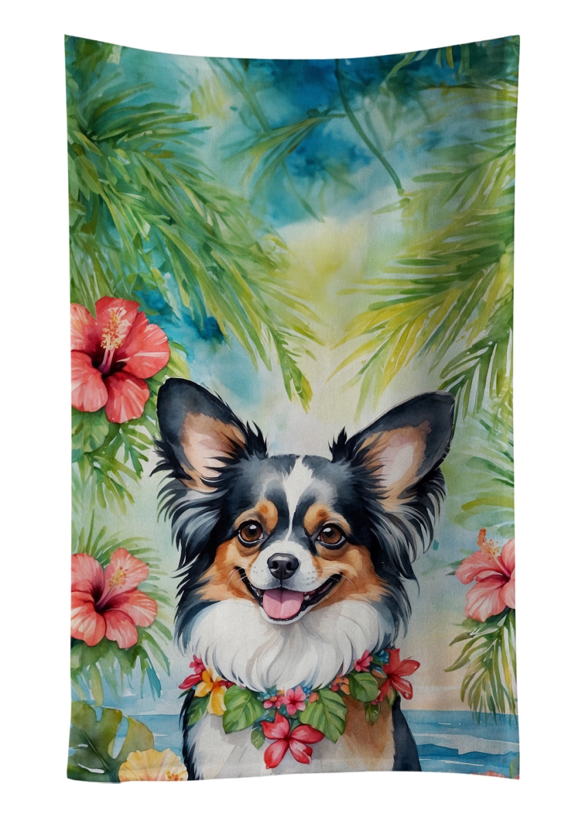 DAC6487KTWL 25 x 15 in. Papillon Luau Kitchen Towel