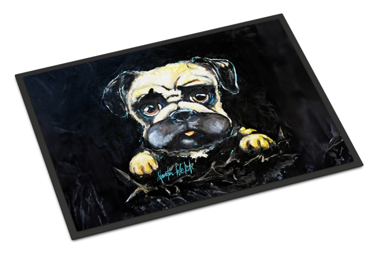 MW2113JMAT 24 x 36 in. Pug It Out Doormat