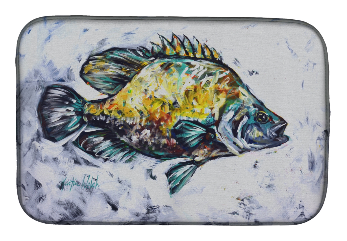 Picture of Carolines Treasures MW2144DDM 21 x 14 in. Triple Tail Dish Drying Mat