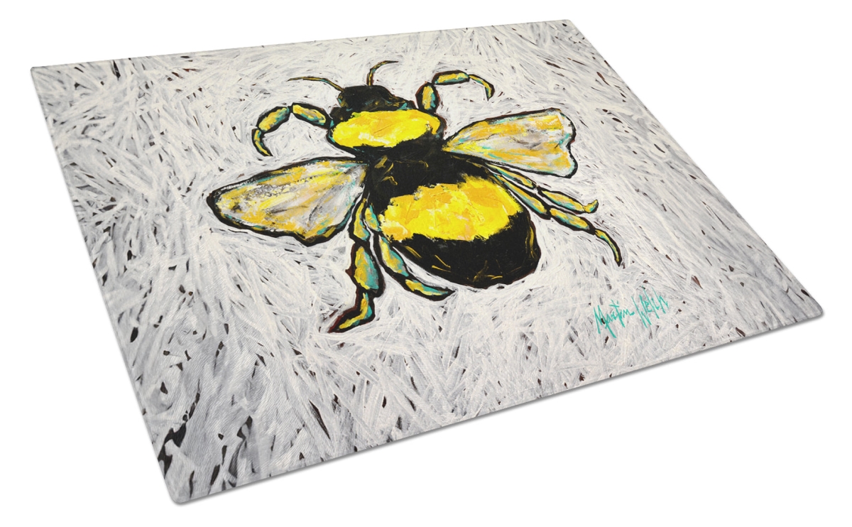 MW2032LCB 15 x 12 in. Buzzbee Bumblebee Glass Cutting Board