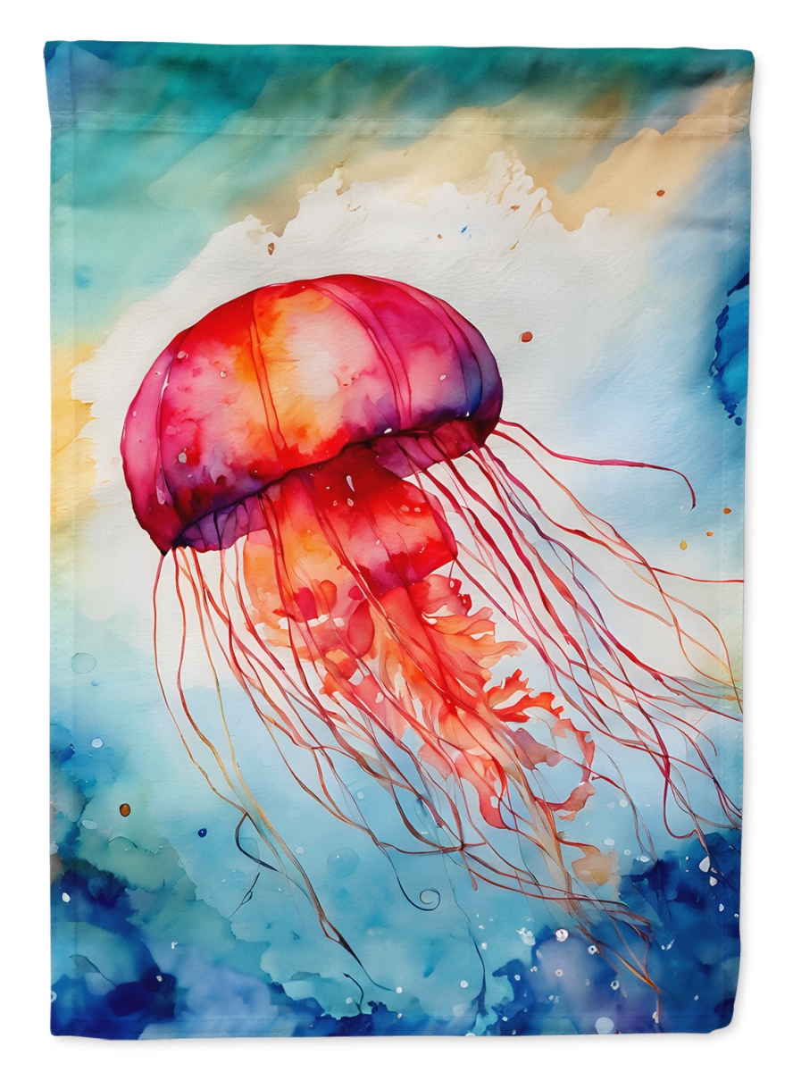 DAC2791CHF 40 x 28 in. Jellyfish House Flag