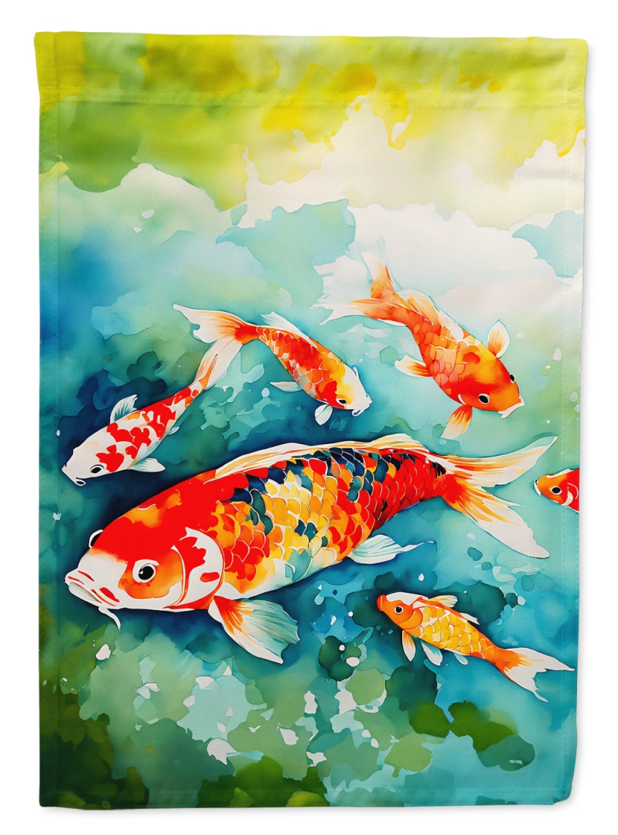 DAC2796CHF 40 x 28 in. Koi Fish House Flag