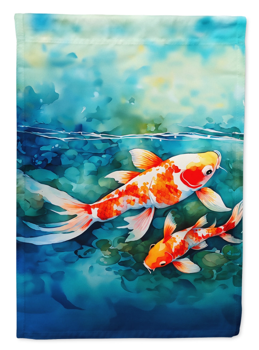 DAC2799CHF 40 x 28 in. Koi Fish House Flag
