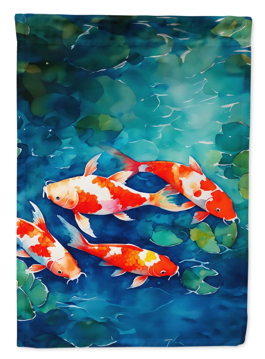 DAC2800CHF 40 x 28 in. Koi Fish House Flag