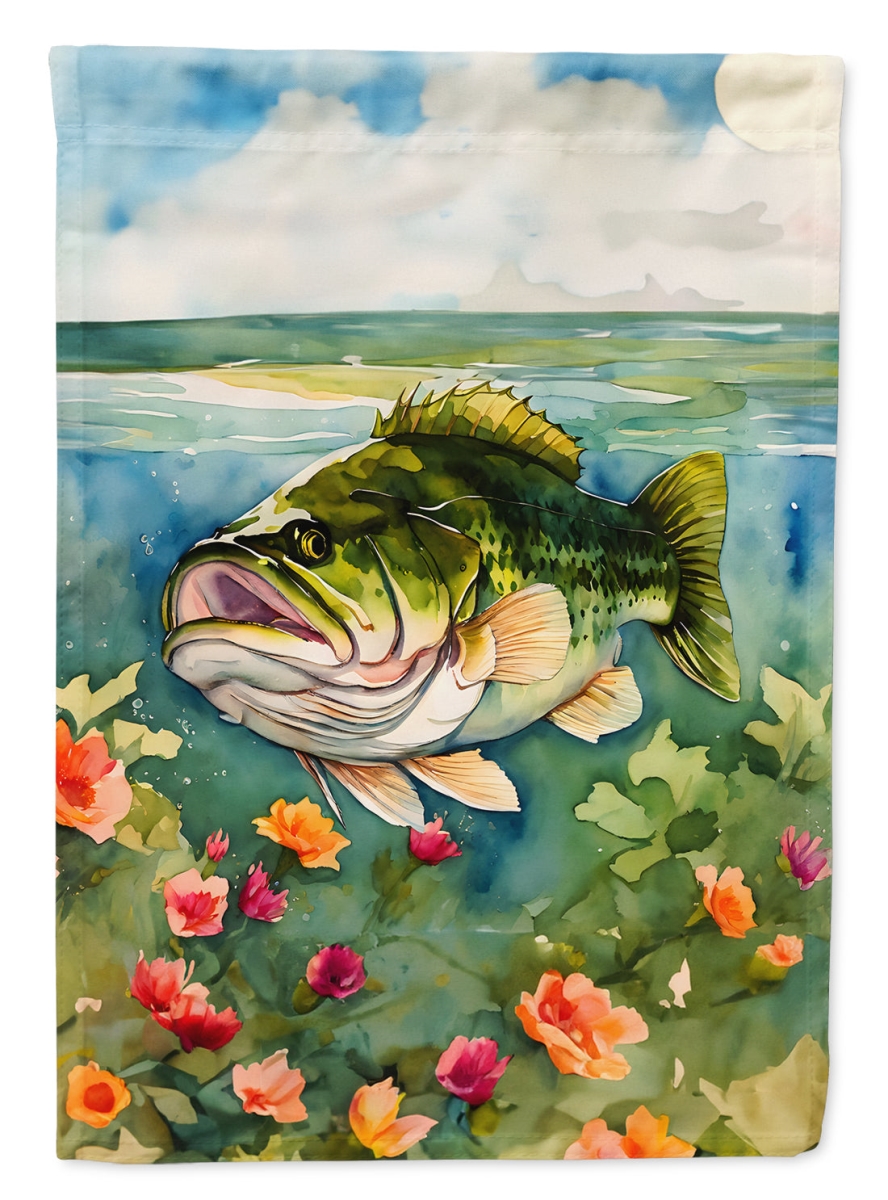 DAC2802CHF 40 x 28 in. Largemouth Bass House Flag