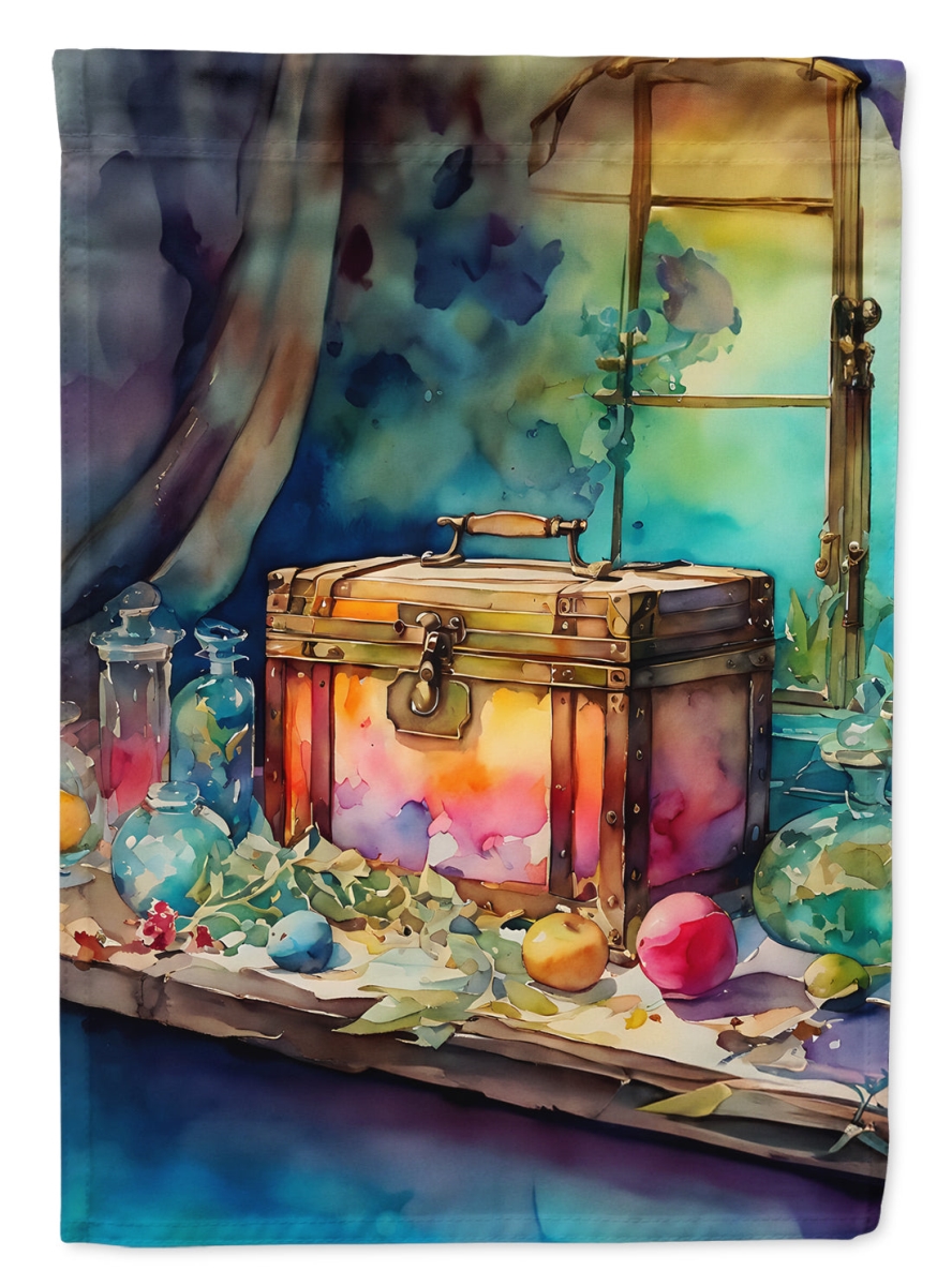 DAC2837CHF 40 x 28 in. Treasure Chest House Flag