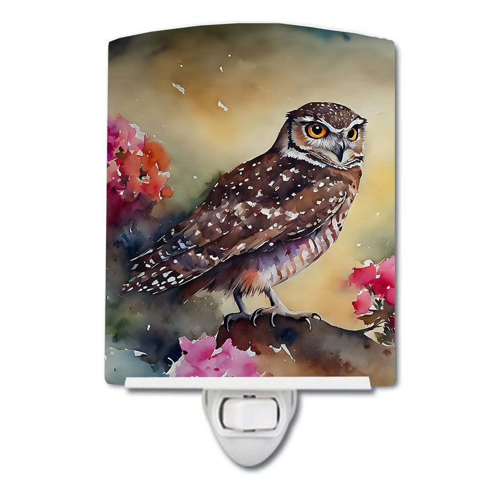 DAC3196CNL 6 x 4 in. Burrowing Owl Ceramic Night Light
