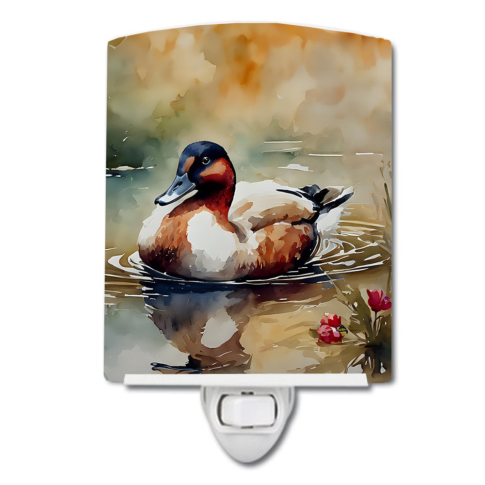 DAC3197CNL 6 x 4 in. Canvasback Ceramic Night Light