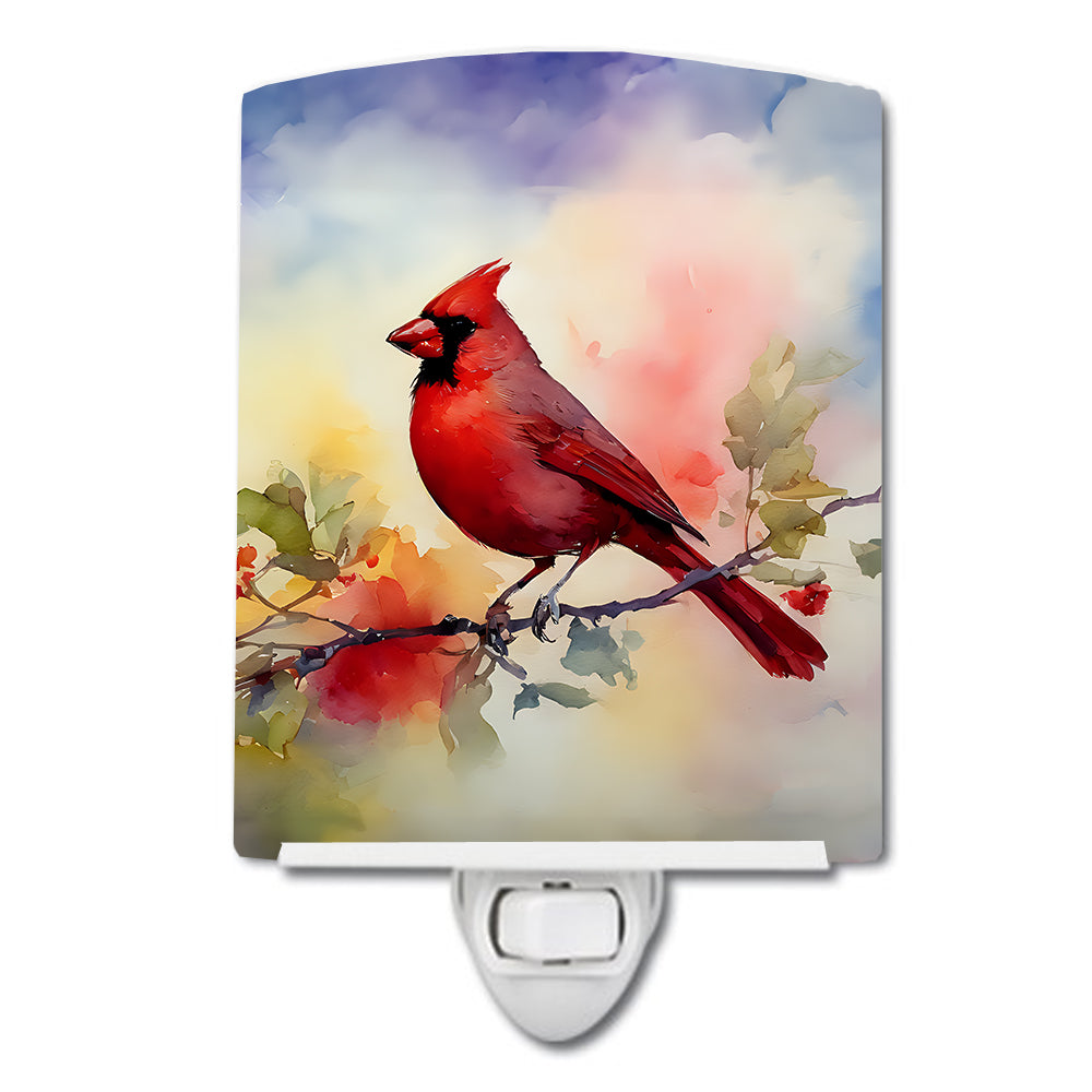 DAC3201CNL 6 x 4 in. Cardinal Ceramic Night Light