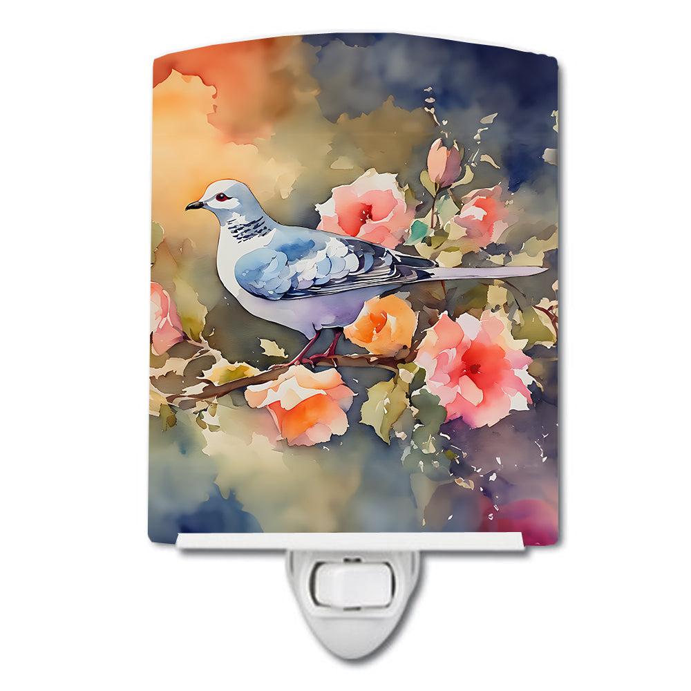 DAC3205CNL 6 x 4 in. Dove Ceramic Night Light