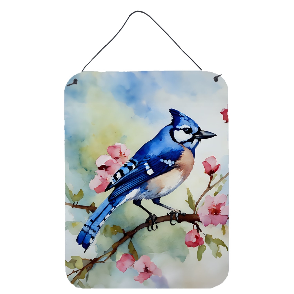 DAC3186DS1216 16 x 12 in. Blue Jay Wall or Door Hanging Prints