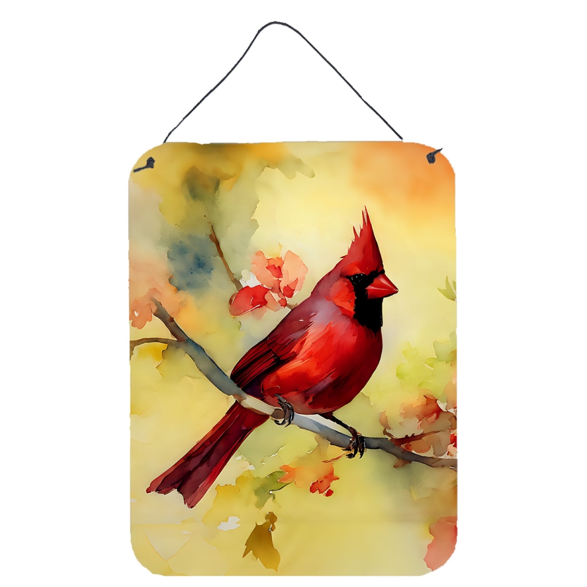 DAC3198DS1216 16 x 12 in. Cardinal Wall or Door Hanging Prints