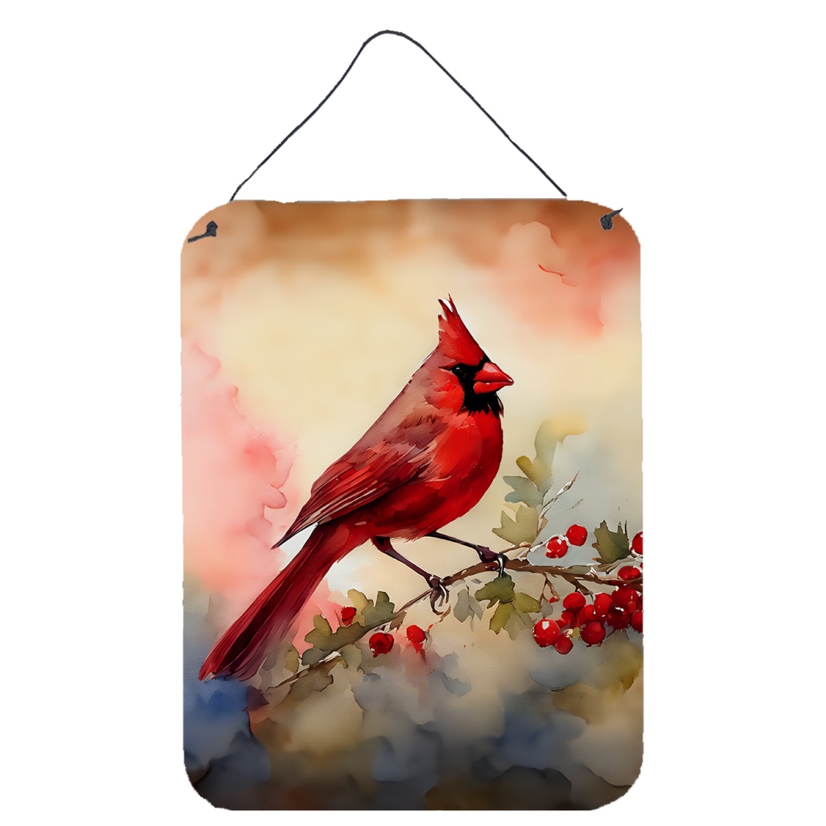 DAC3199DS1216 16 x 12 in. Cardinal Wall or Door Hanging Prints
