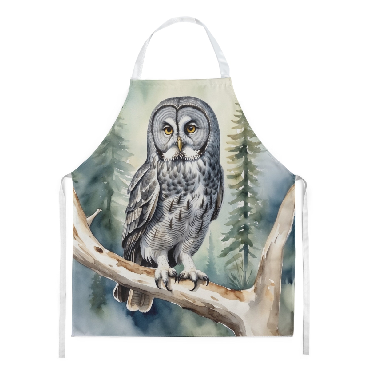 DAC7459APRON 30 x 27 in. Great Gray Owl Apron
