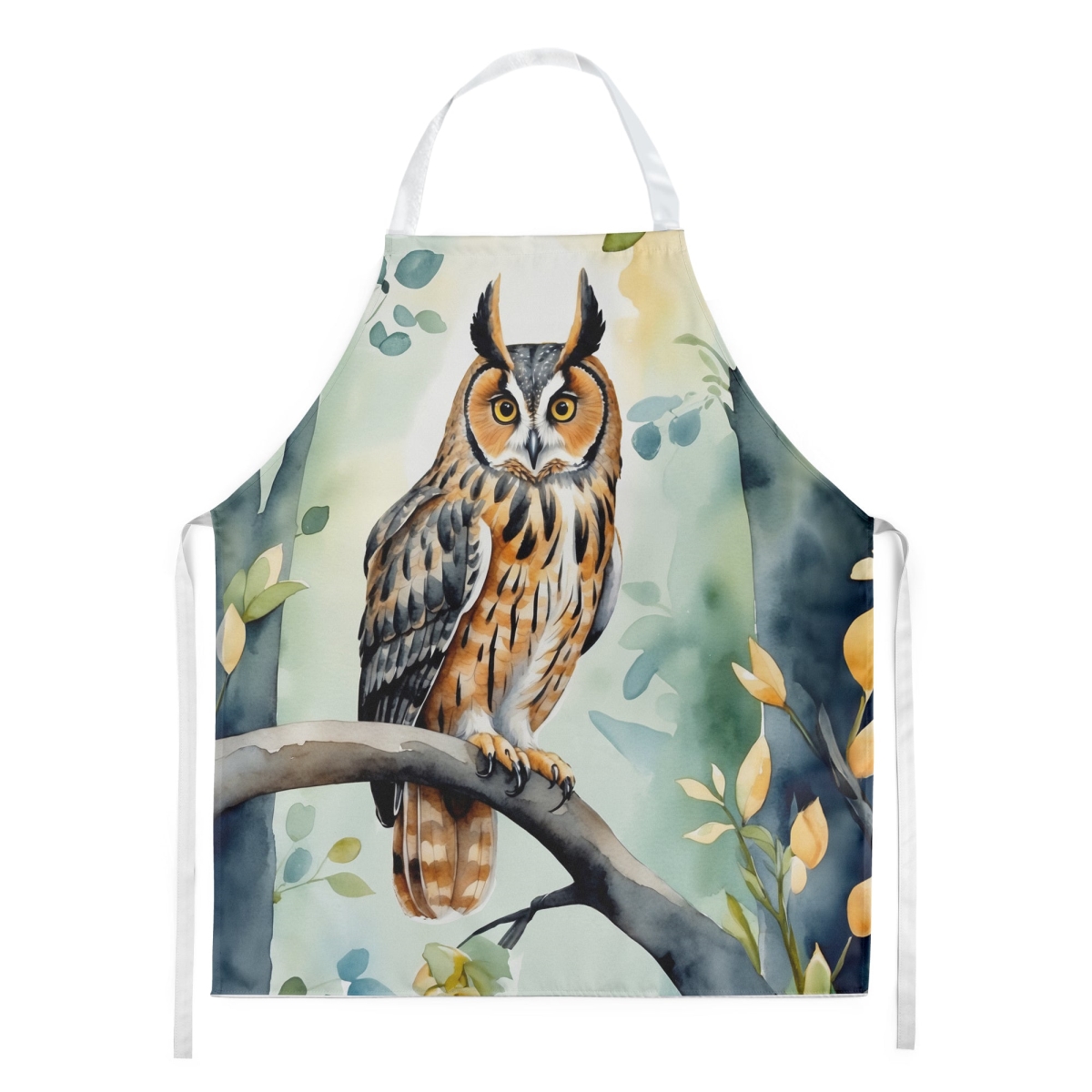 Picture of Carolines Treasures DAC7461APRON 30 x 27 in. LongEared Owl Apron
