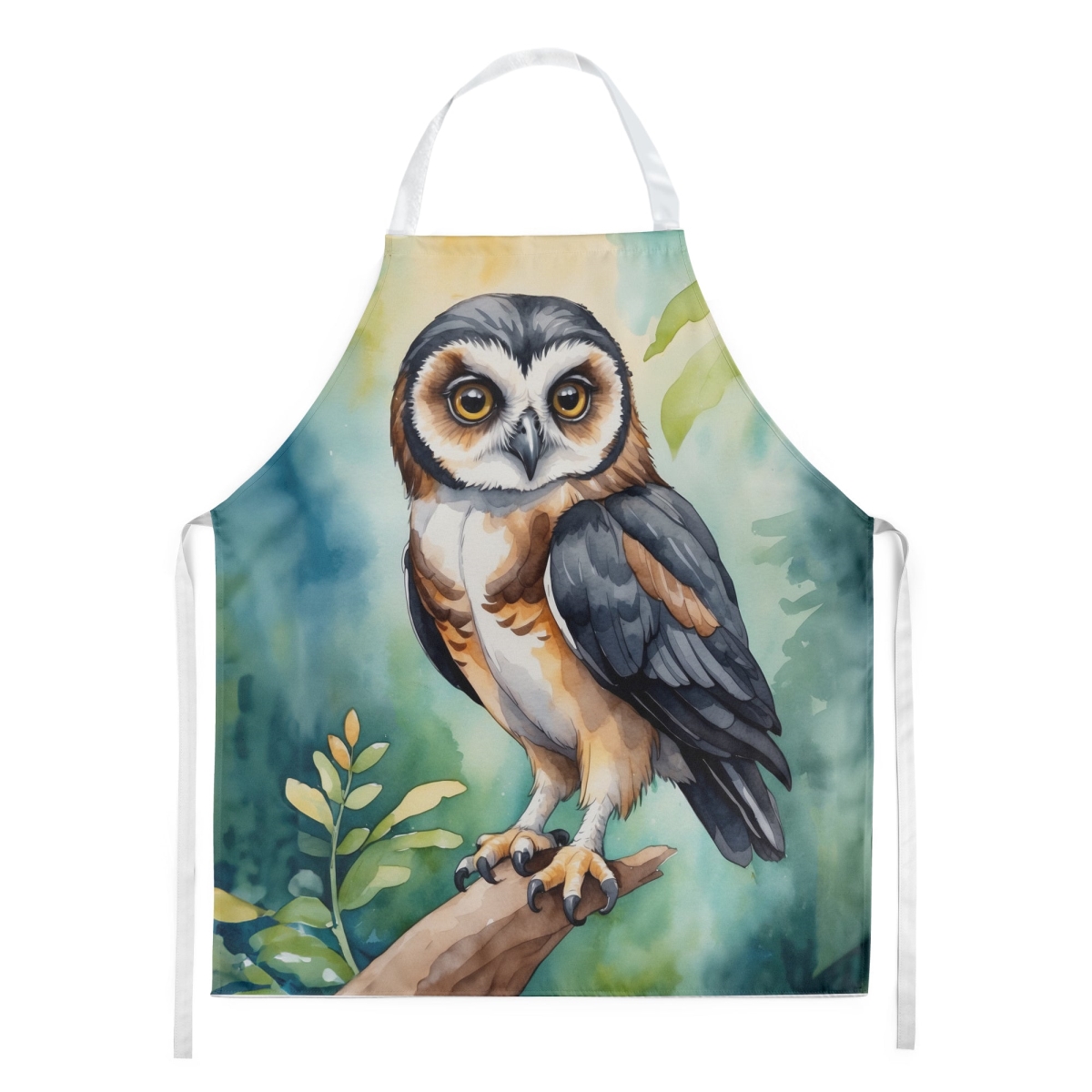Picture of Carolines Treasures DAC7464APRON 30 x 27 in. Spectacled Owl Apron
