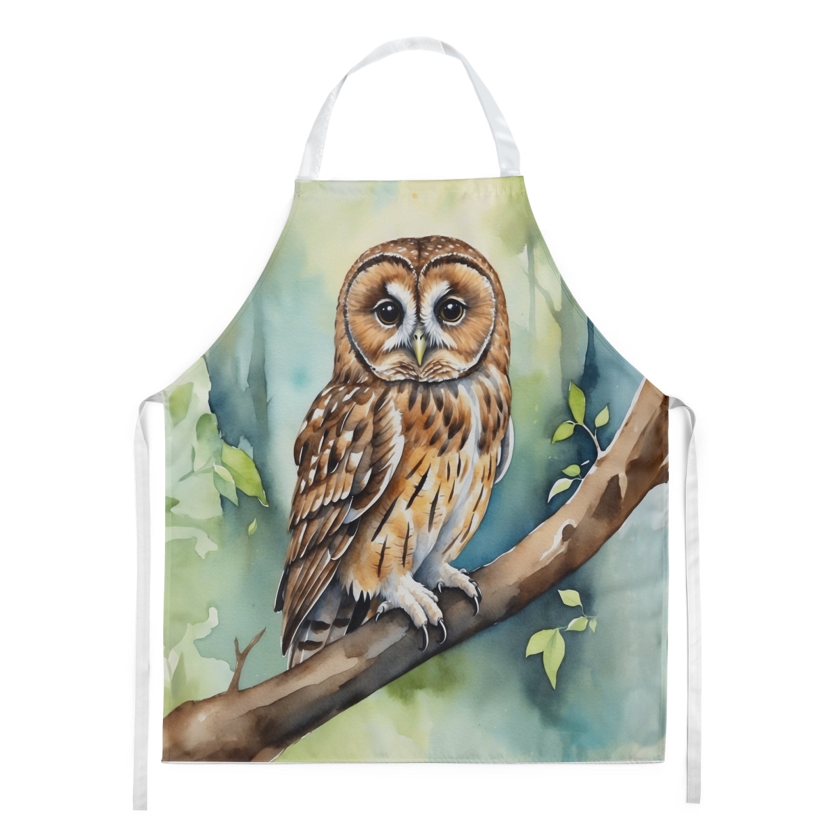Picture of Carolines Treasures DAC7466APRON 30 x 27 in. Tawny Owl Apron