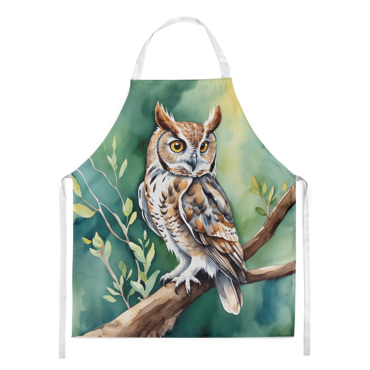 Picture of Carolines Treasures DAC7467APRON 30 x 27 in. Western Screech Owl Apron