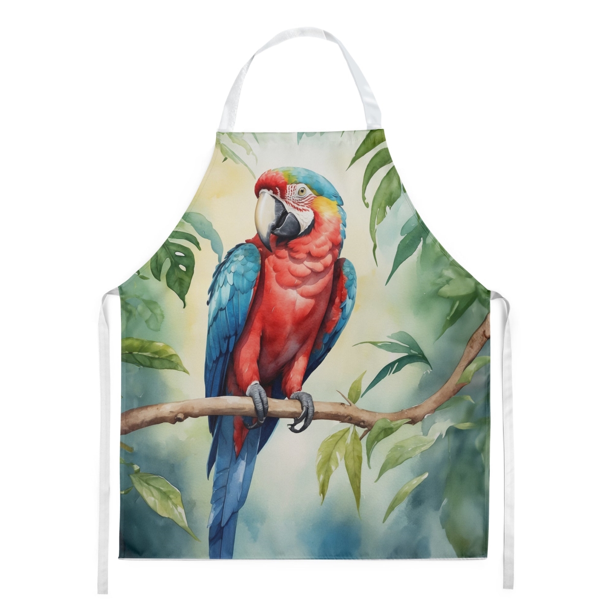 Picture of Carolines Treasures DAC7469APRON 30 x 27 in. Macaw Parrot Apron