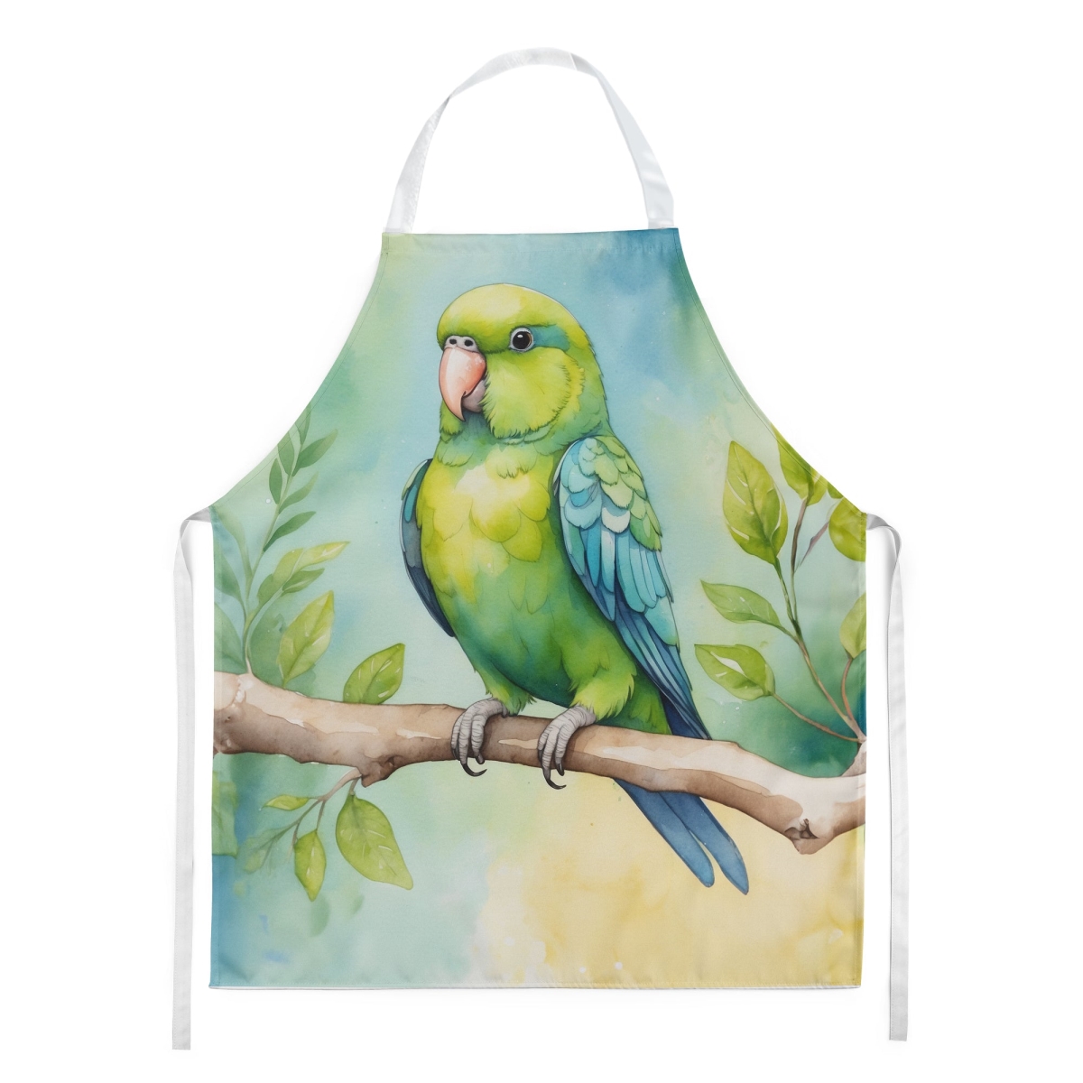 Picture of Carolines Treasures DAC7474APRON 30 x 27 in. Parrotlet Kitchen Apron