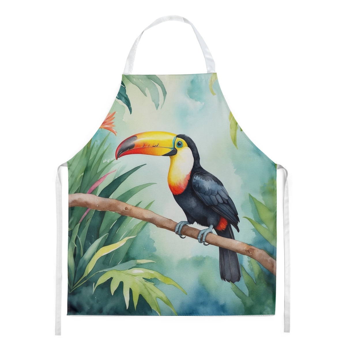Picture of Carolines Treasures DAC7484APRON 30 x 27 in. Toucan Kitchen Apron