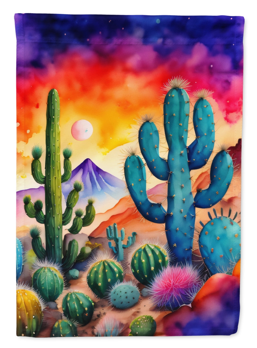 DAC1415CHF 40 x 28 in. Cactus in Color House Flag