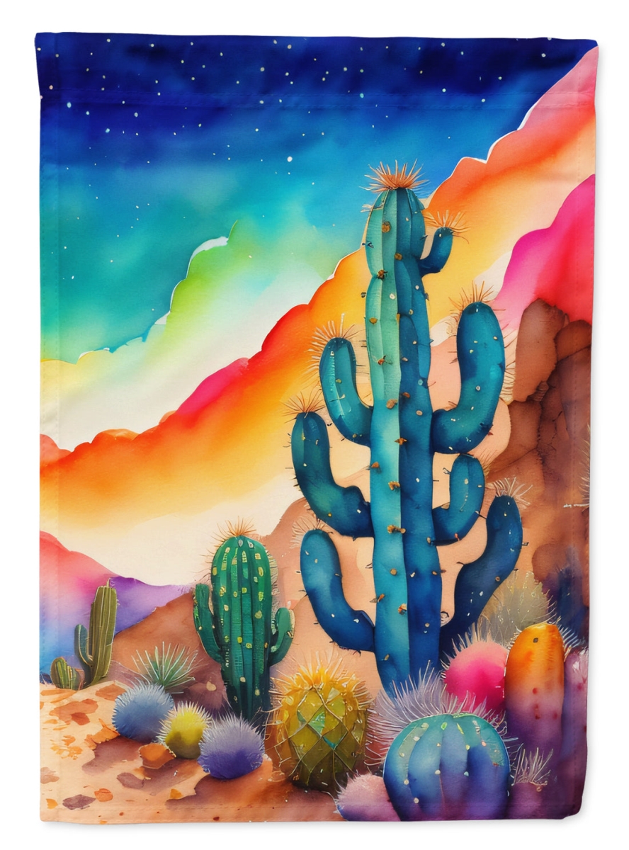 DAC1417CHF 40 x 28 in. Cactus in Color House Flag