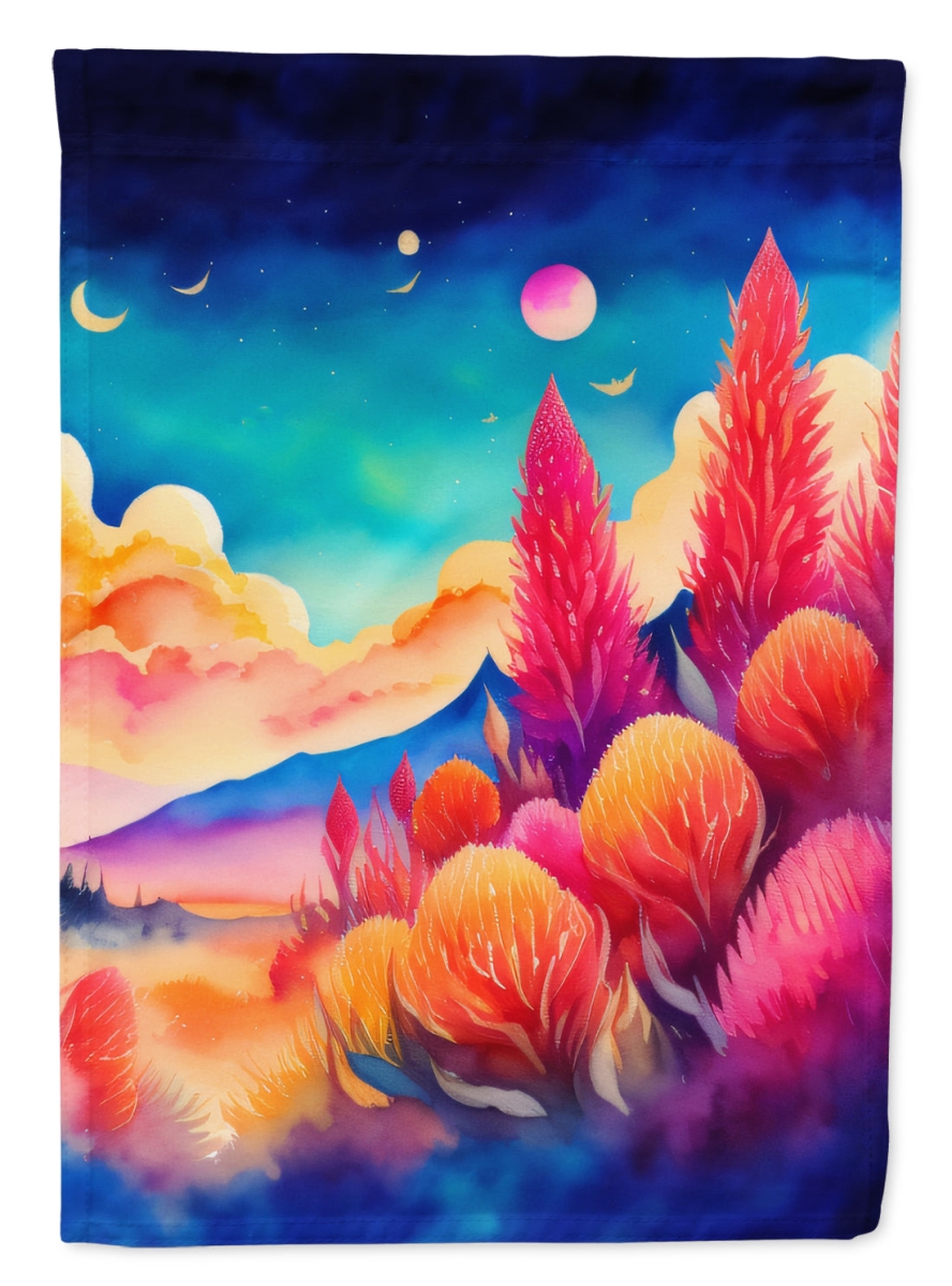 Celosia Color House Flag - Multicolor - 40 x 28 in. - Dual-Sided Print