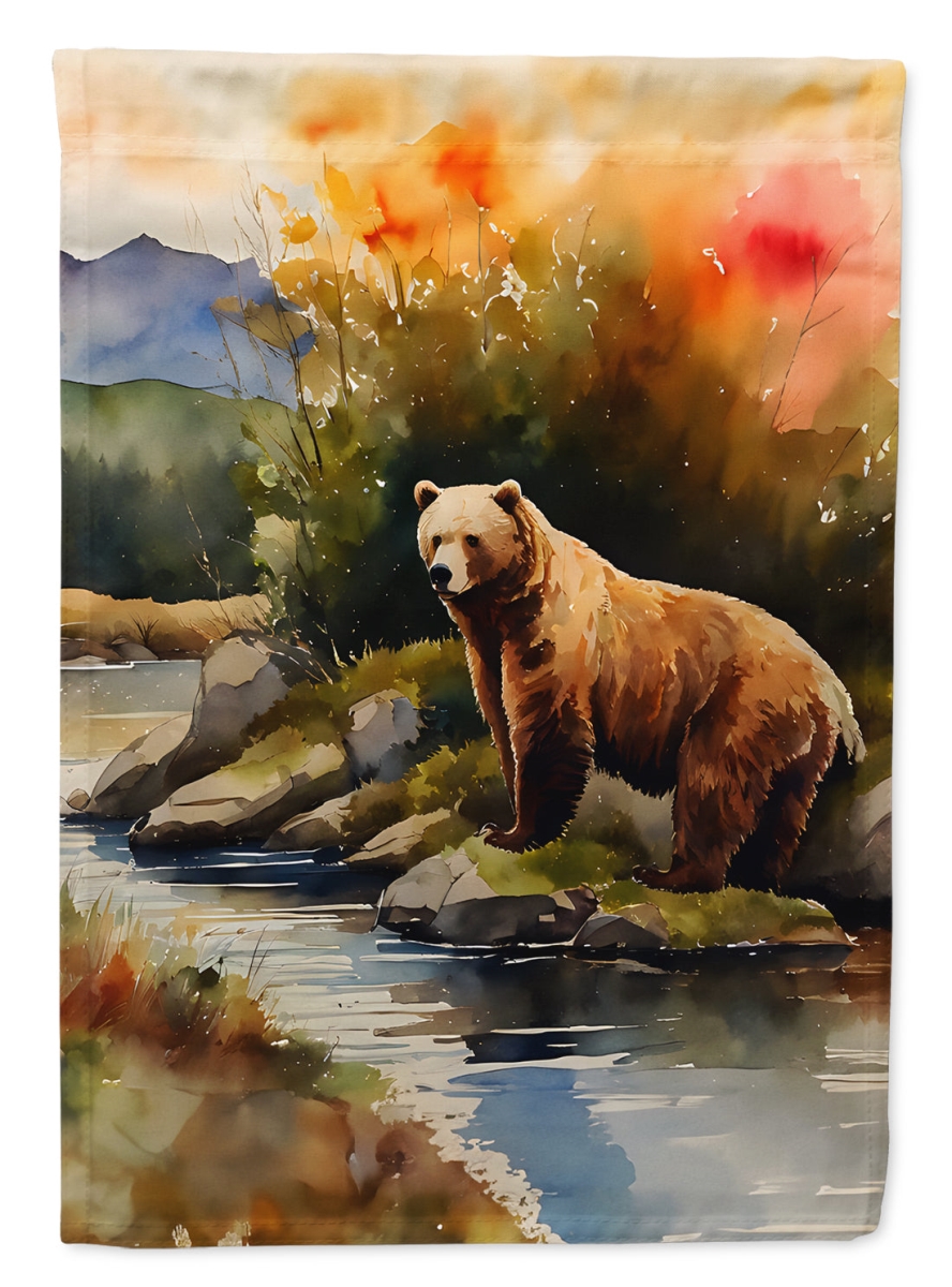 DAC2942CHF 40 x 28 in. Kodiak Bear House Flag