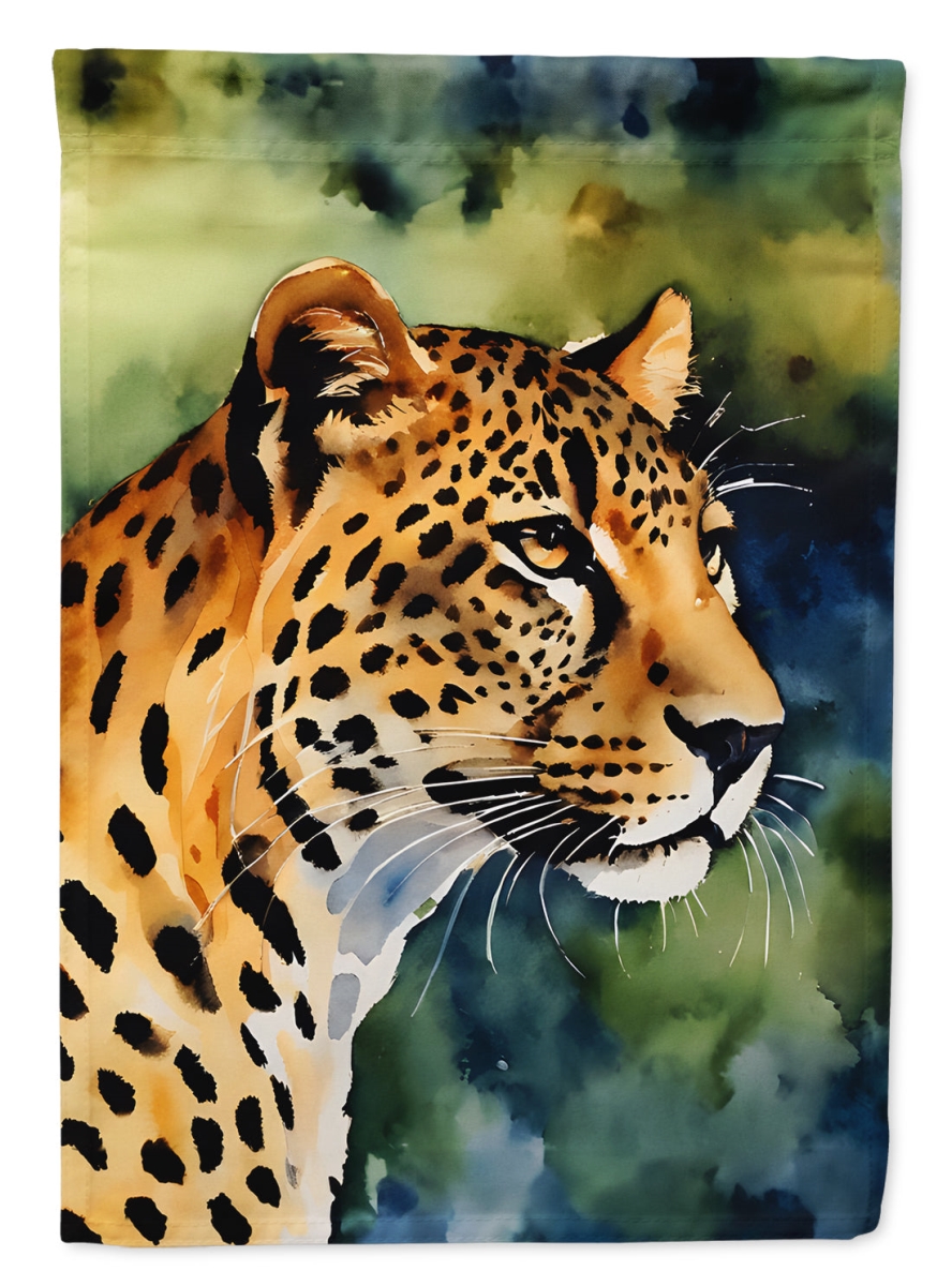 DAC2948CHF 40 x 28 in. Leopard House Flag