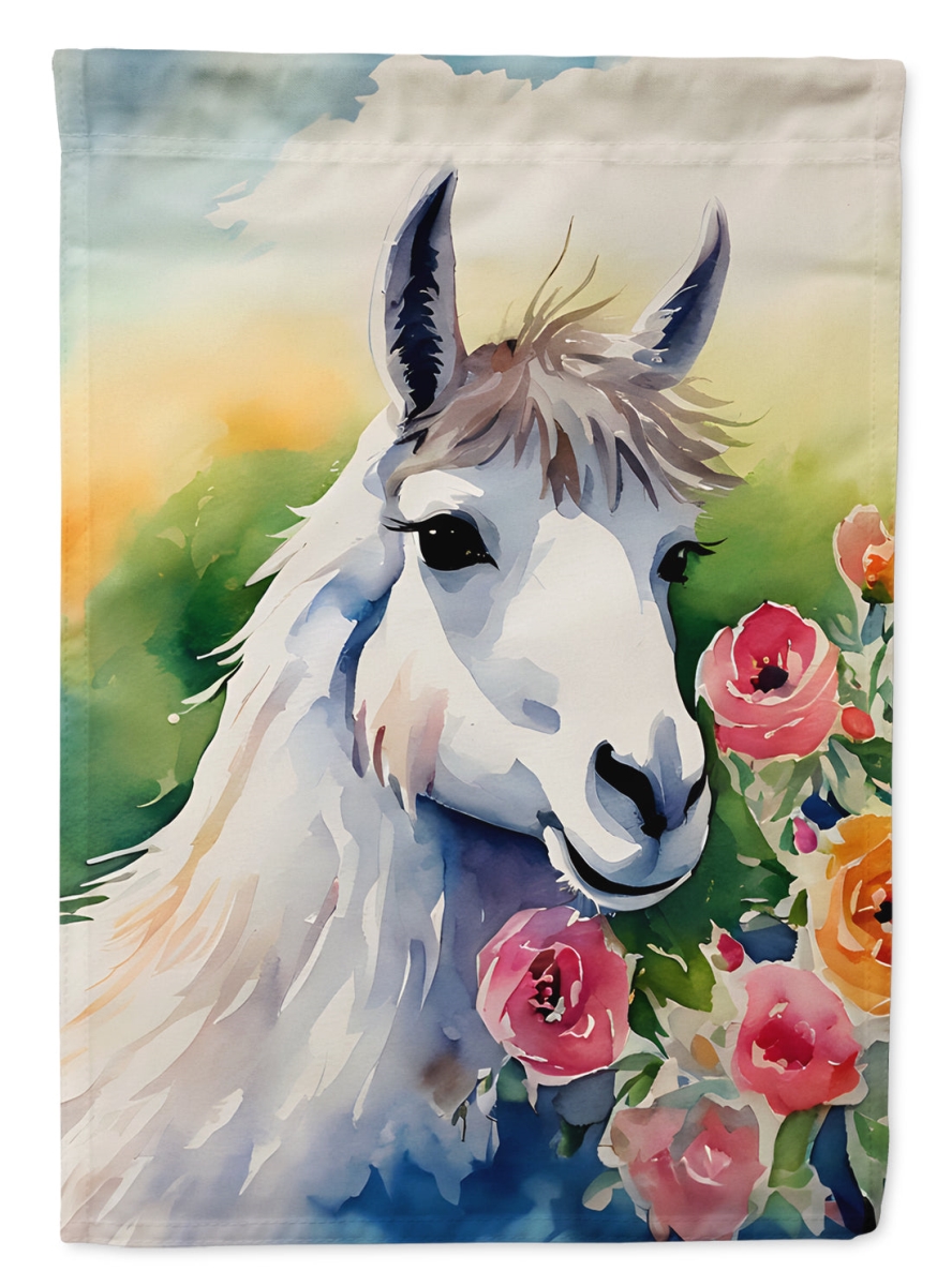 DAC2958CHF 40 x 28 in. Llama House Flag