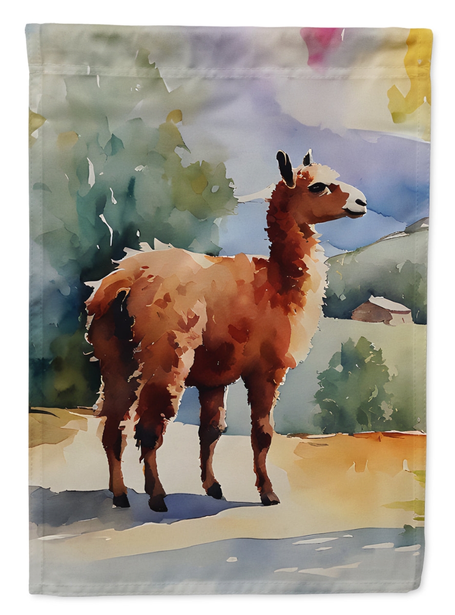 DAC2961CHF 40 x 28 in. Llama House Flag
