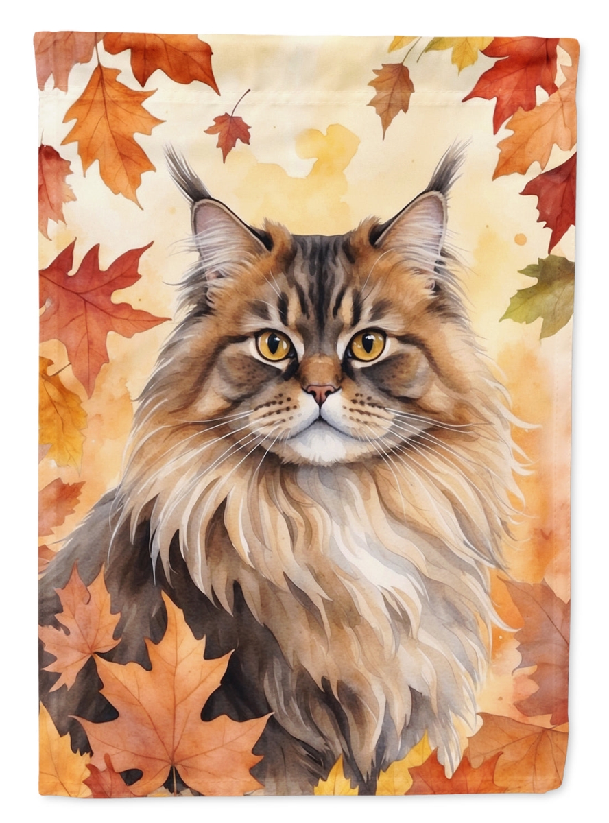British Longhair Cat House Flag - Multi-Color - 40 x 28 in. - Dual-Sided Design