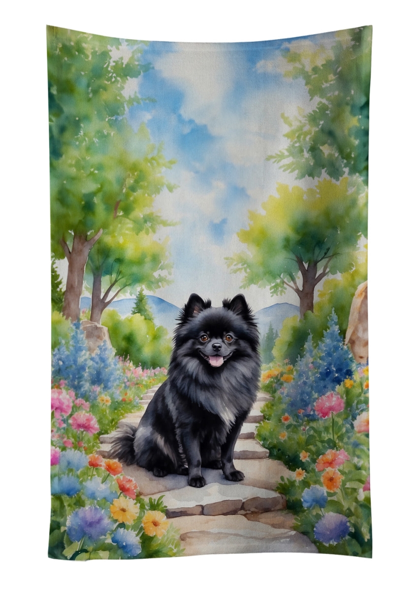 DAC6691KTWL 25 x 15 in. Pomeranian Spring Path Kitchen Towel