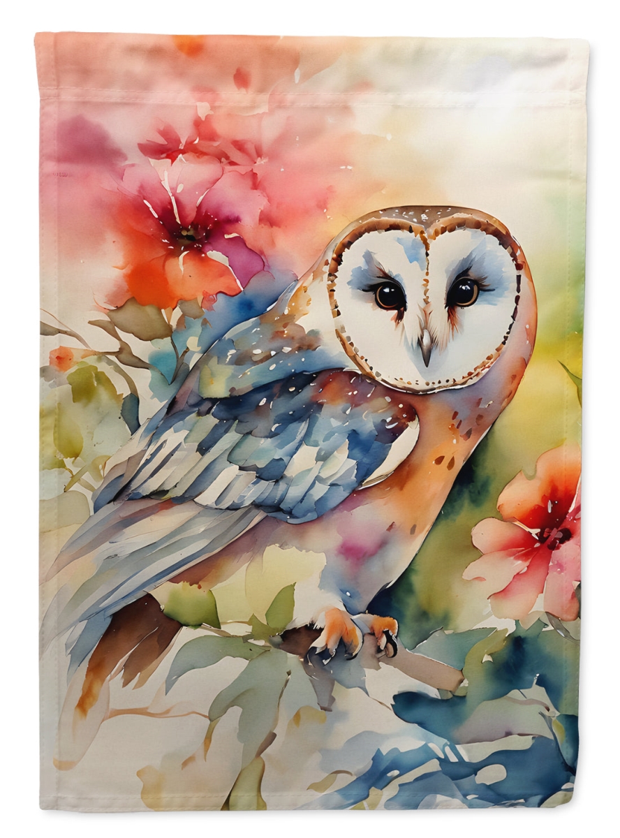 DAC3181GF 15.5 x 11.25 in. Barn Owl Garden Flag