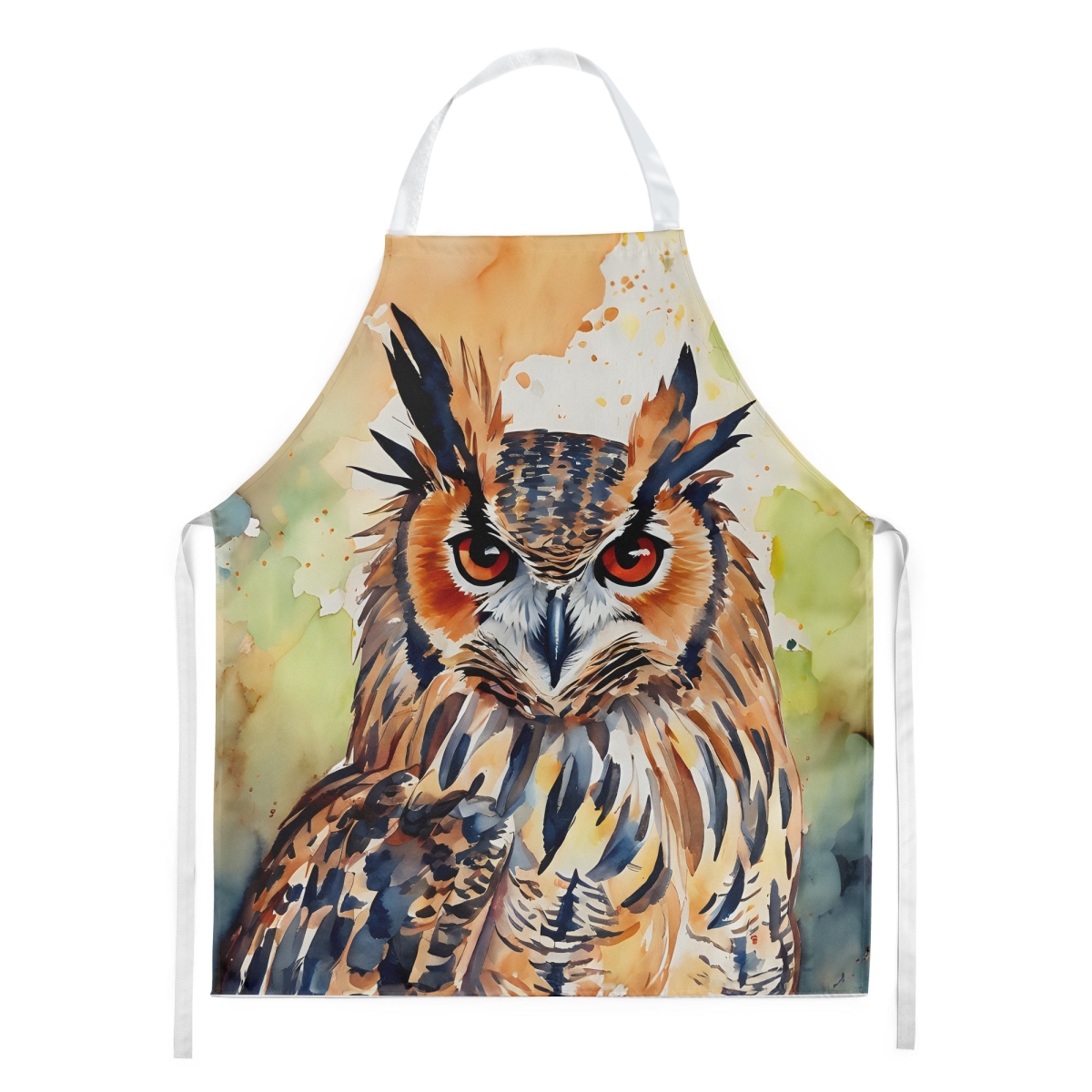 DAC3223APRON 30 x 27 in. Eurasian Eagle Owl Apron