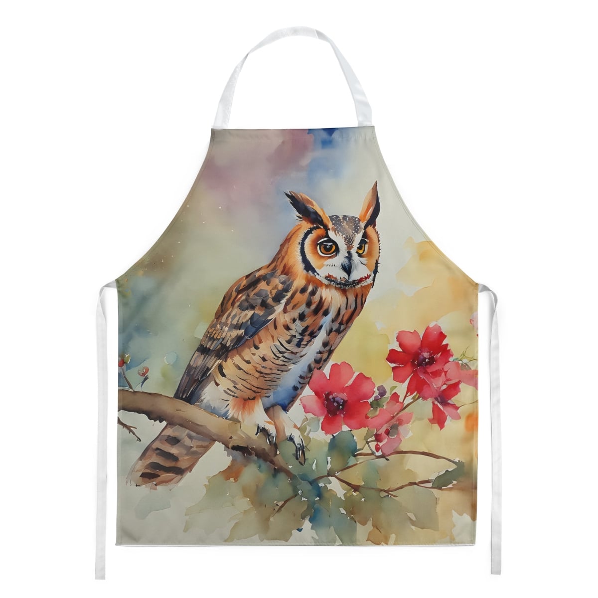 DAC3235APRON 30 x 27 in. Long-Eared Owl Apron