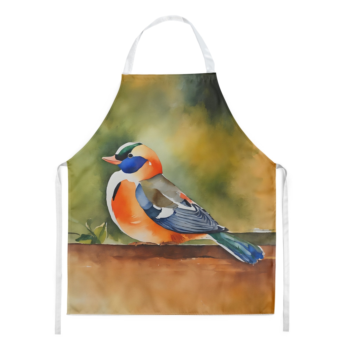 Picture of Carolines Treasures DAC3242APRON 30 x 27 in. Mandarin Duck Apron