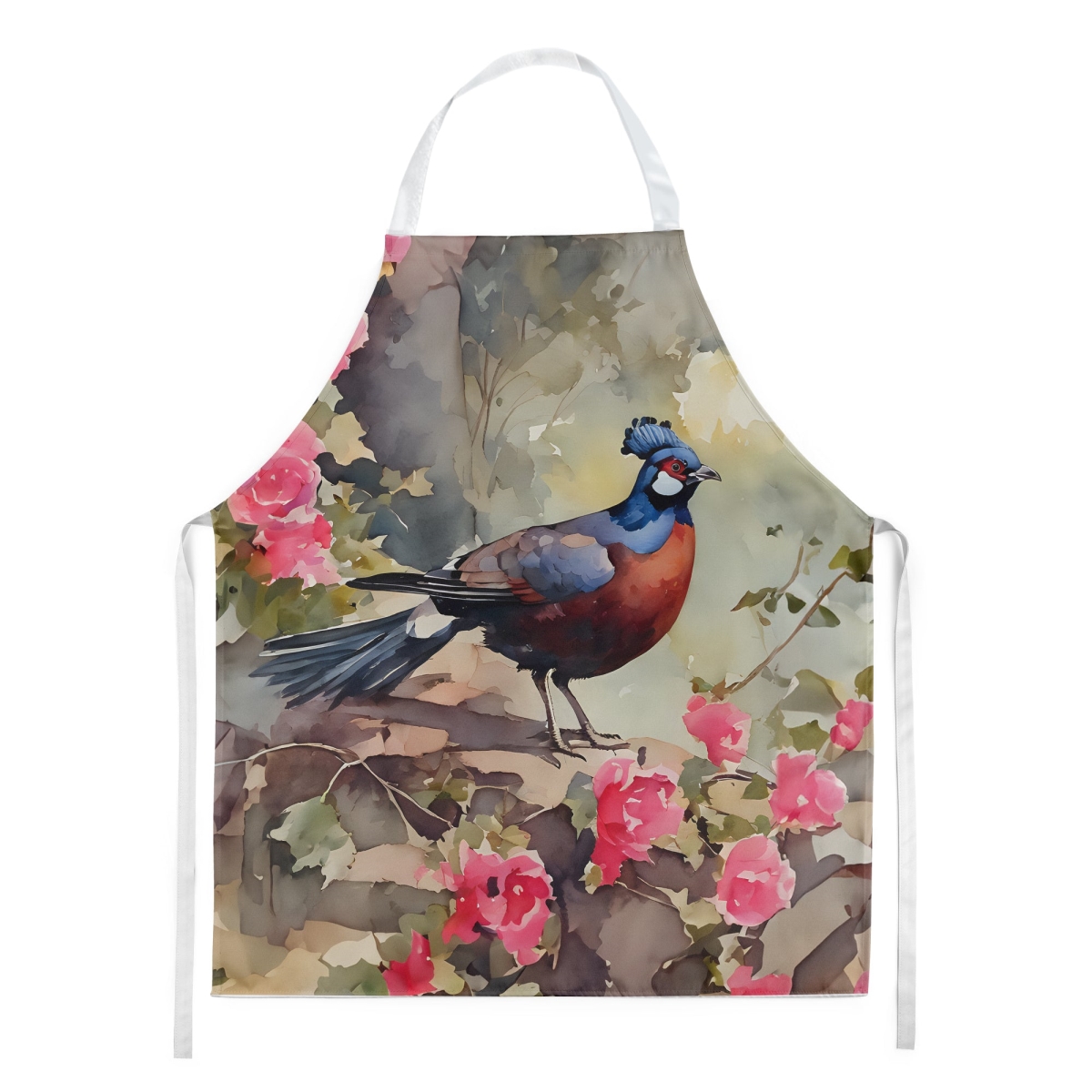 Picture of Carolines Treasures DAC3259APRON 30 x 27 in. Pheasant Kitchen Apron