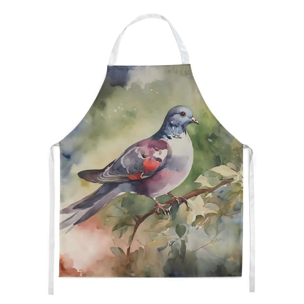 Picture of Carolines Treasures DAC3261APRON 30 x 27 in. Pigeon Kitchen Apron