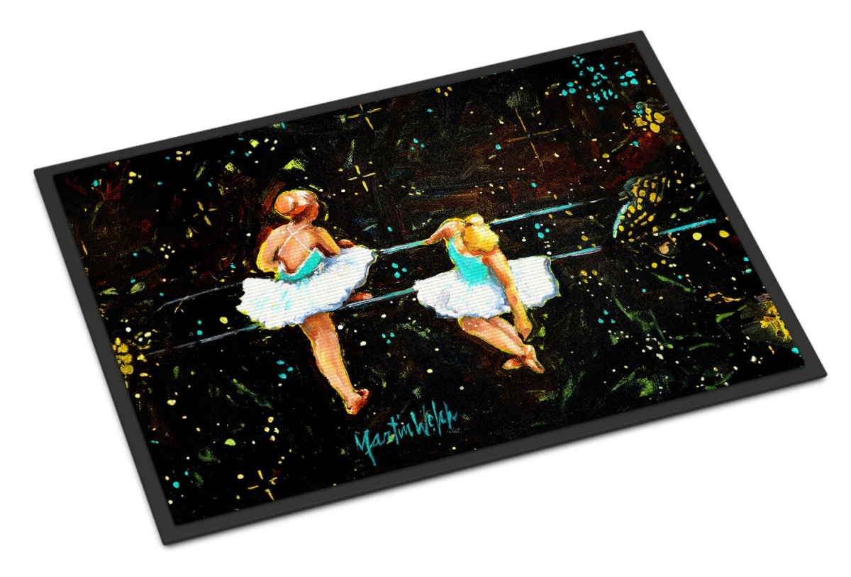 MW2009MAT 18 x 27 in. At Practice Ballet Doormat