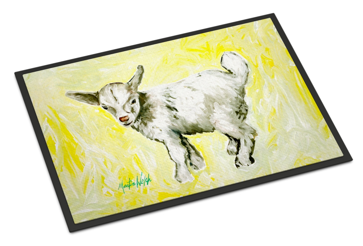 MW2021MAT 18 x 27 in. Billy the Kid Goat Doormat