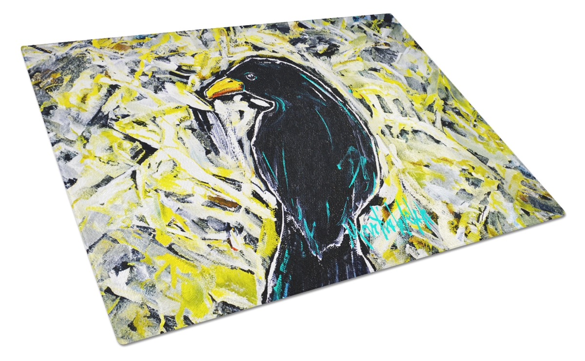 MW2044LCB 15 x 12 in. Crow Adam Glass Cutting Board