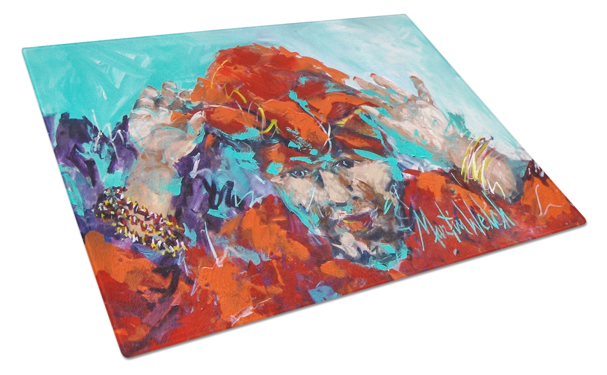 MW2062LCB 15 x 12 in. Fortune Teller Glass Cutting Board