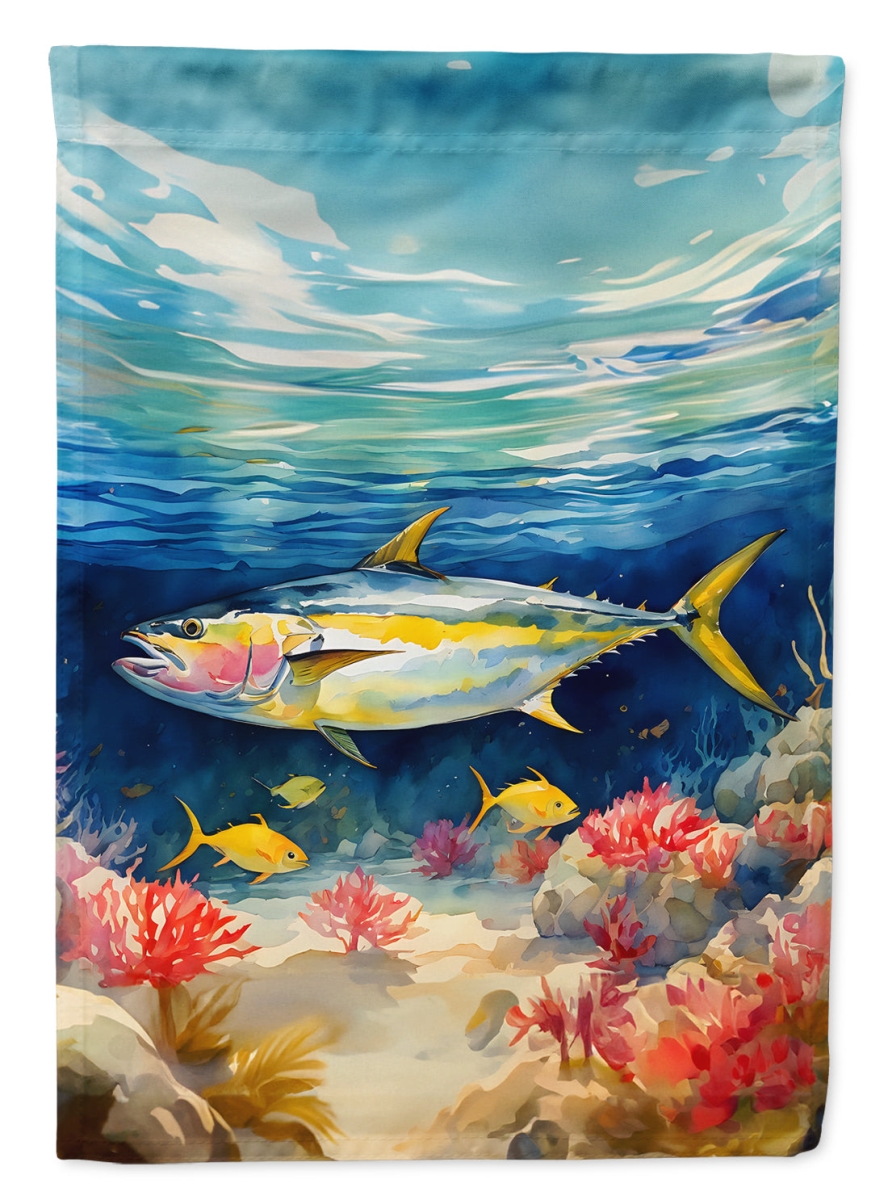 DAC2842CHF 40 x 28 in. Yellowfin Tuna House Flag