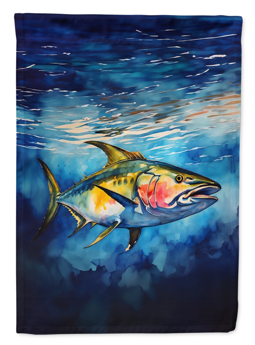 DAC2844CHF 40 x 28 in. Yellowfin Tuna House Flag
