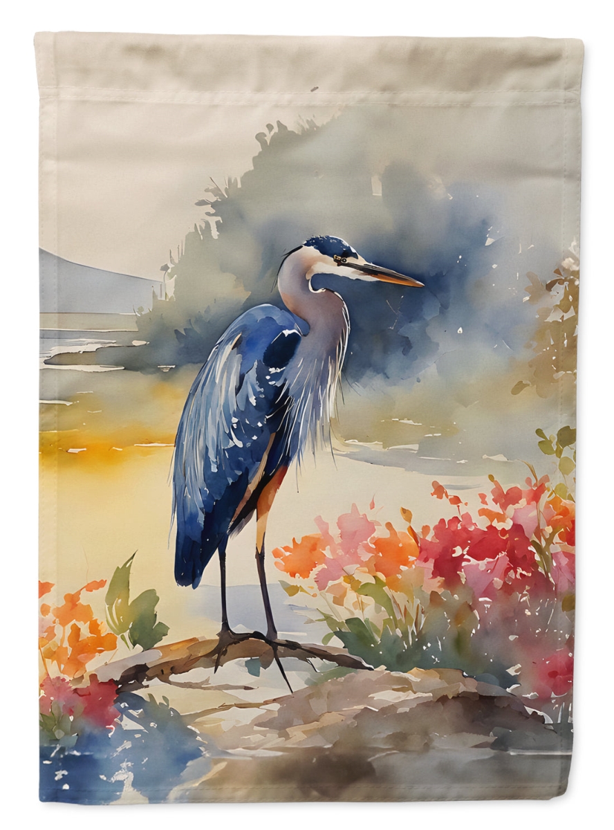 DAC2845CHF 40 x 28 in. Blue Heron House Flag