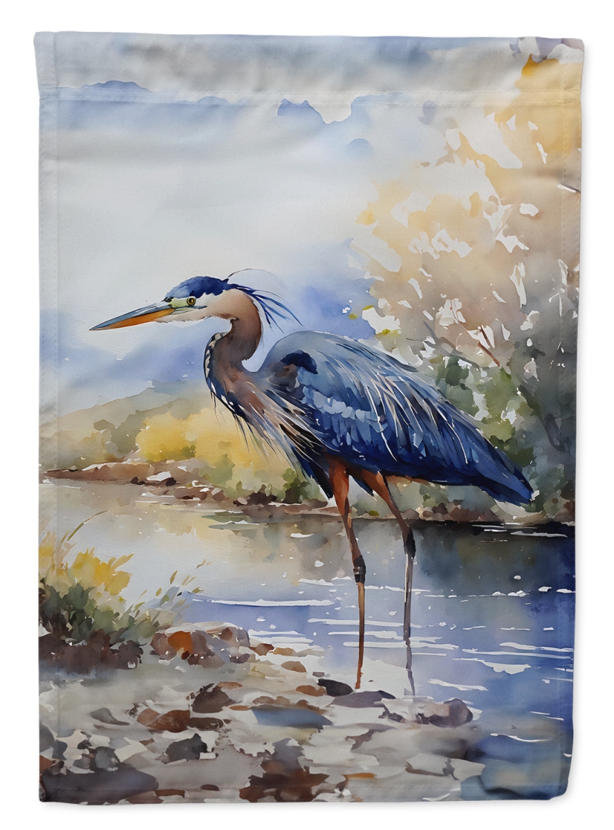 DAC2848CHF 40 x 28 in. Blue Heron House Flag