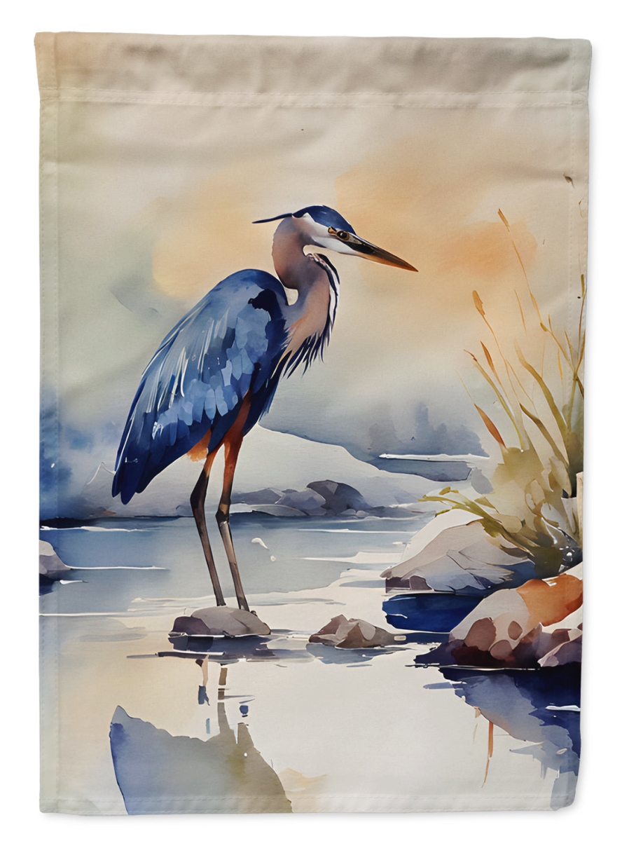 DAC2850CHF 40 x 28 in. Blue Heron House Flag