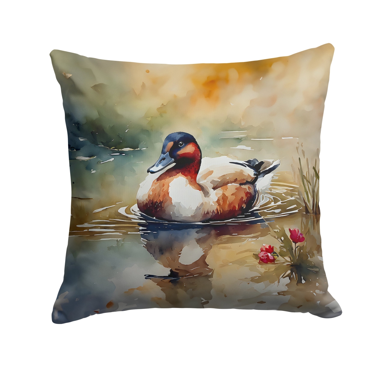 DAC3197PW1414 14 x 14 in. Canvasback Throw Pillow